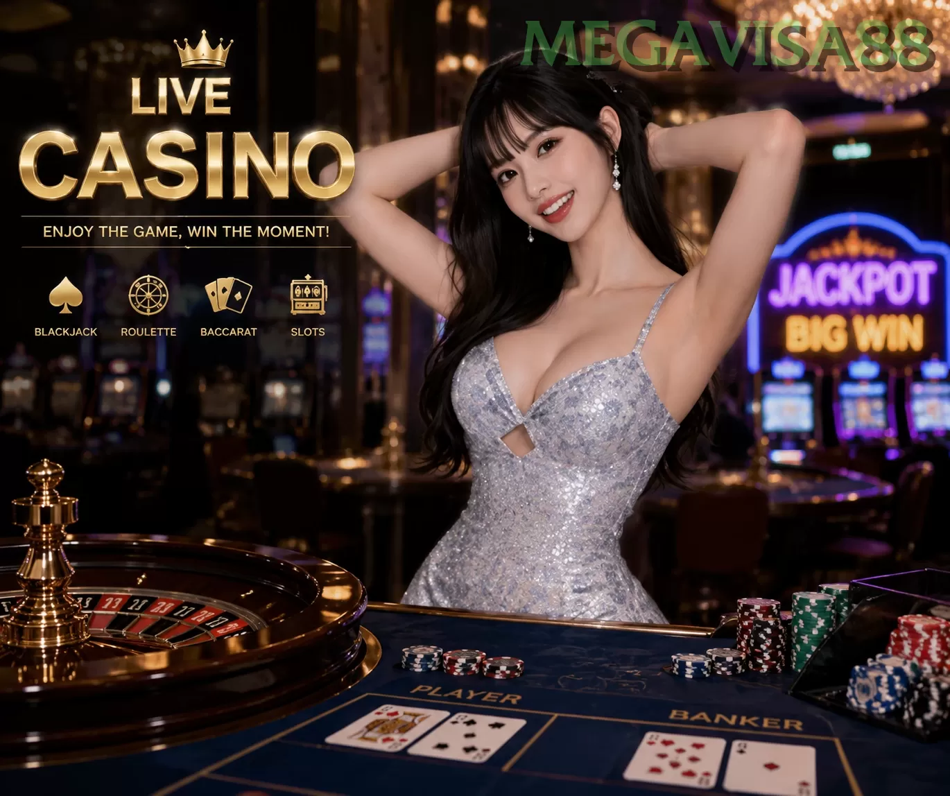 Main megavisa88w Menang Jackpot Besar